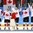 GANGNEUNG, SOUTH KOREA - FEBRUARY 24: Canada's Marc-Andre Gragnani #18, Andrew Ebbett #19, Mason Raymond #21, Eric O'Dell #22 and Stefan Elliott #24 look on after a 6-4 bronze medal game win against the Czech Republic at the PyeongChang 2018 Olympic Winter Games. (Photo by Andre Ringuette/HHOF-IIHF Images)

